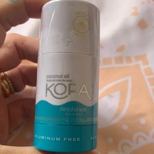 Kopari coconut deodorant.